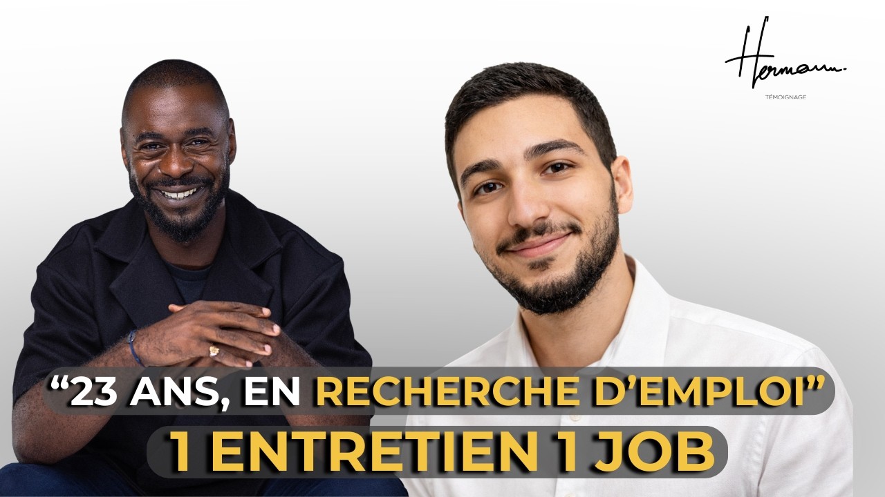 À 23 ans, il a vaincu sa peur… et décroché son job en 1 entretien