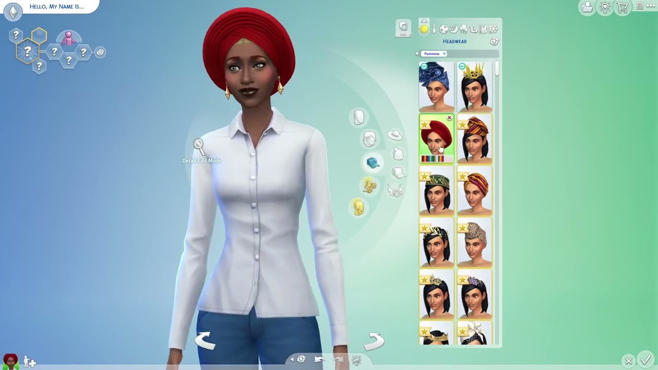 Sims 4: Royalty and Legacy CAS: look at all those chickens