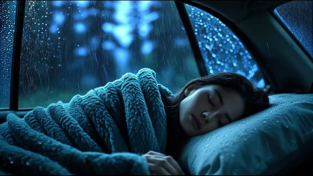 Deep Rain Sounds ☔ Anxiety Relief, Calm Mind and Peaceful Soul Atmosphere