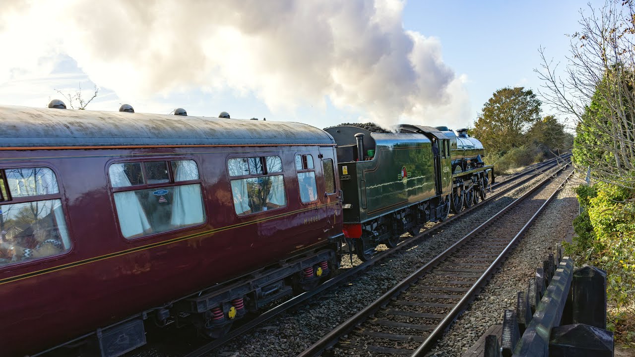 Mainline Steam in Derbyshire October 2024