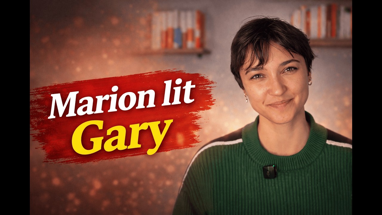 Marion lit Romain Gary