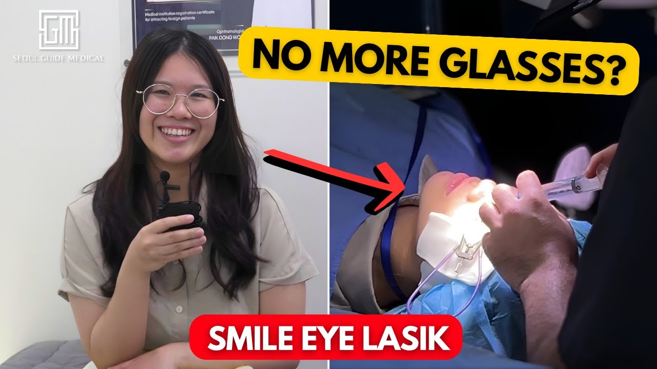 My SMILE LASIK Experience in Korea 👁✨ | Laser Eye Surgery with Seoul Guide Medical