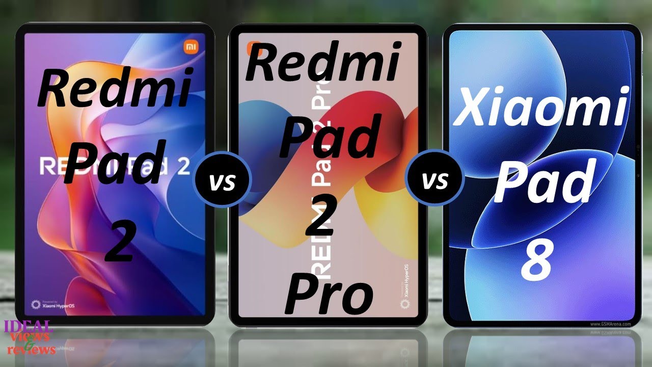 Redmi Pad 2 vs Redmi Pad 2 Pro vs Xiaomi Pad 8 Which is BEST ?
