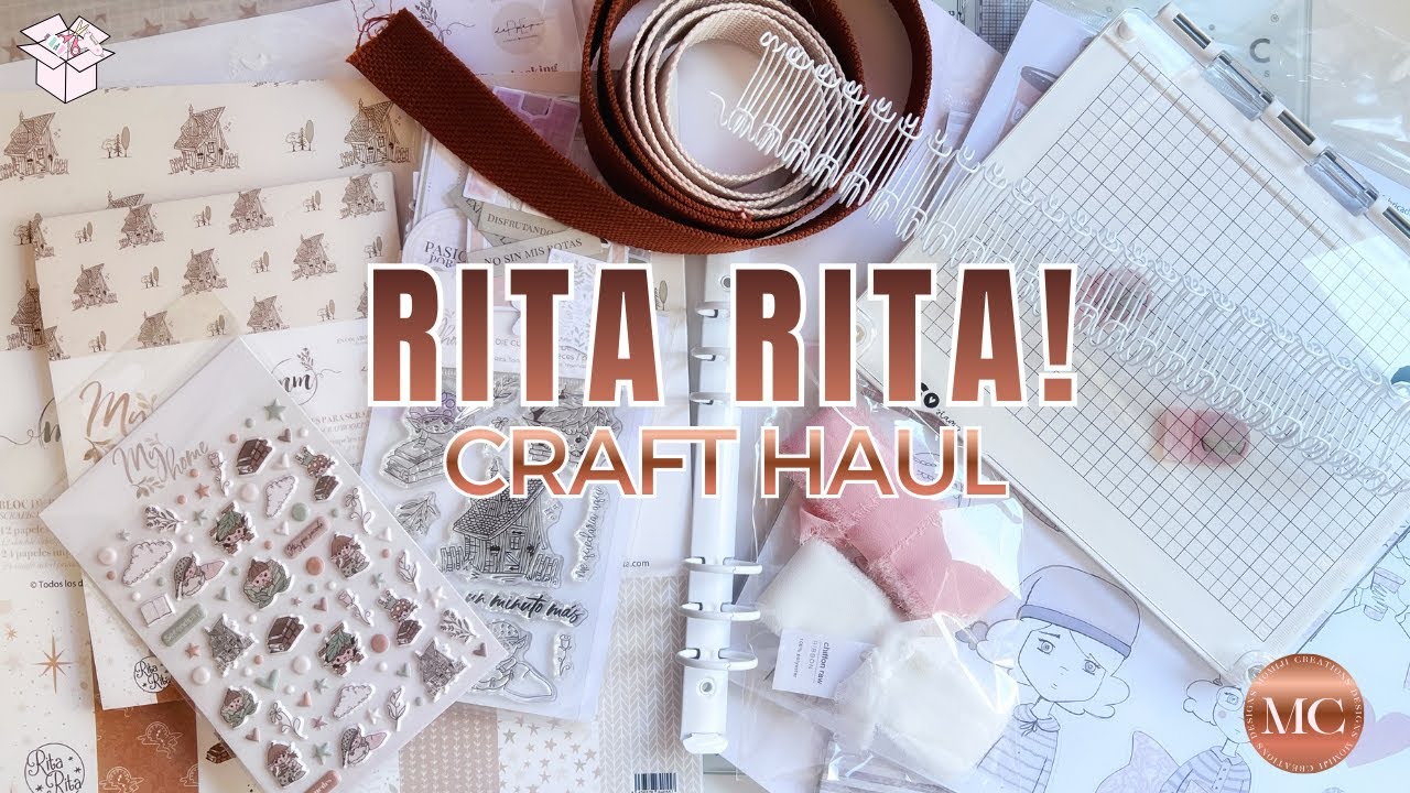 CRAFT HAUL Rita Rita 💌 | Colección My Home de Mamen Montero | Scrapbooking y Papelería Creativa