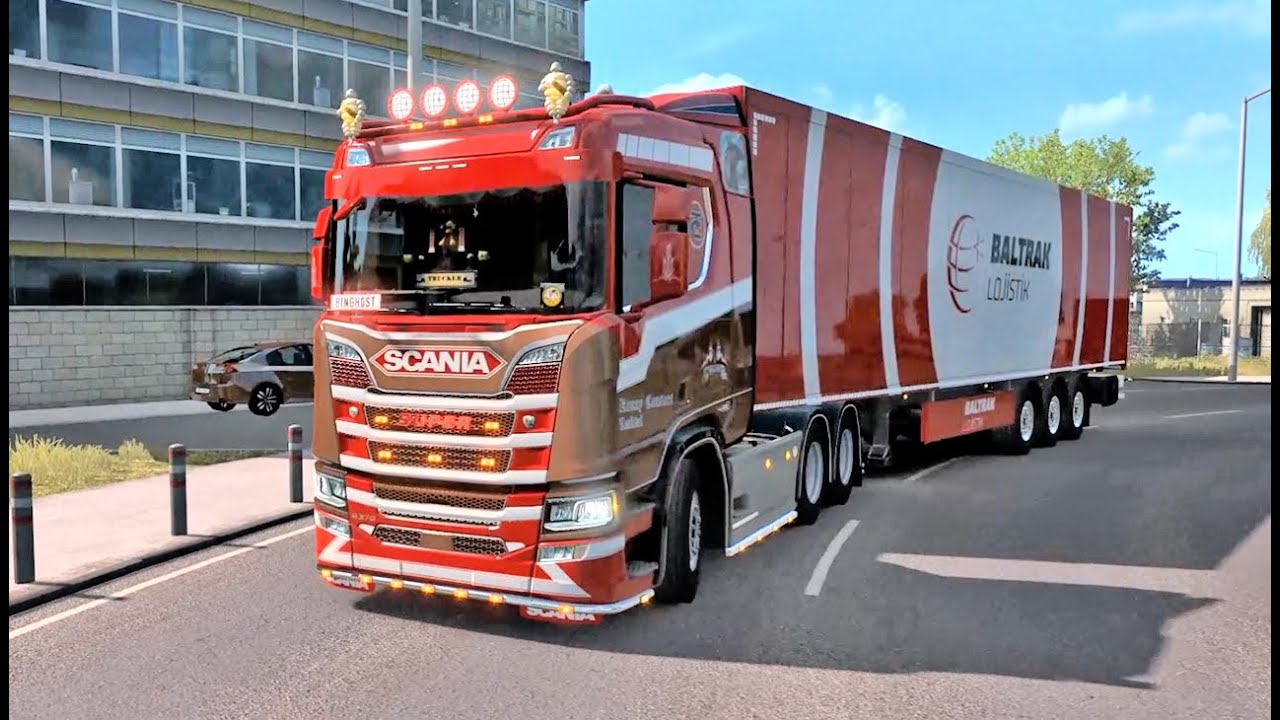 Scania TUNING MOD ETS2 1.36 (Euro Truck Simulator 2)