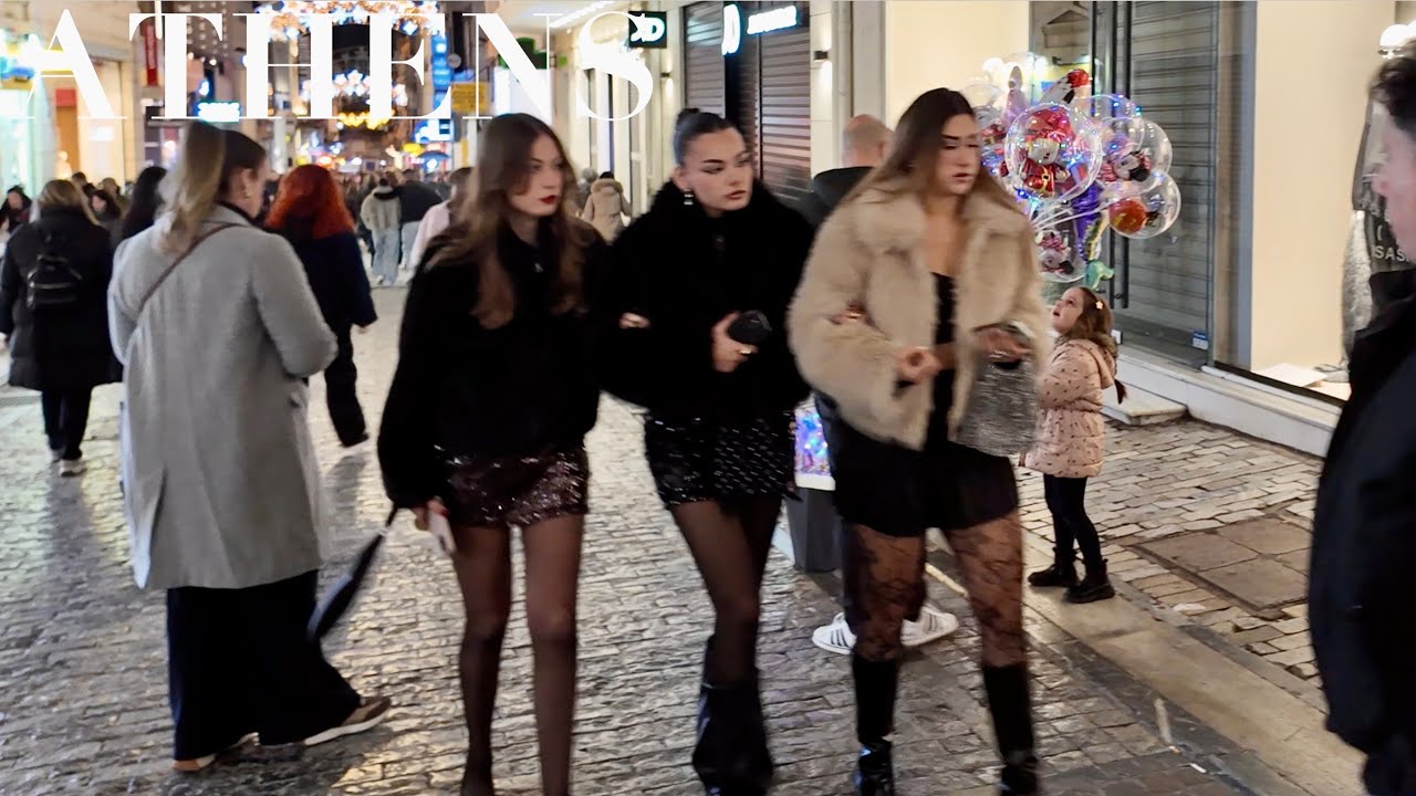 Athens Christmas: Festive Night Walk