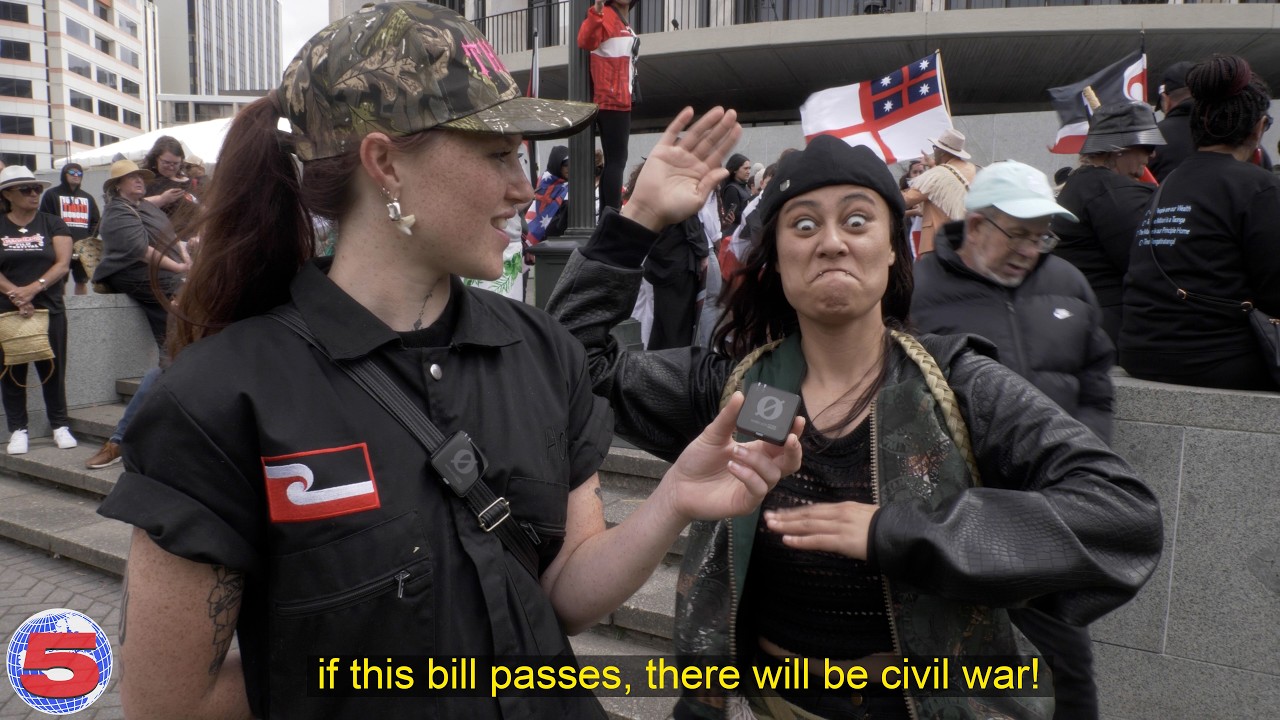 New Zealand Protest (Māori Hikoi)