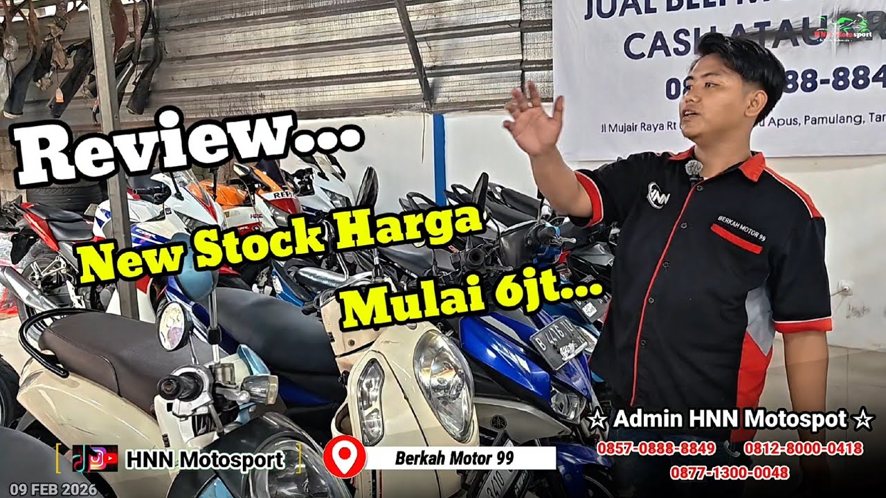 Motor ganteng dan murahh. Disini tempatnya