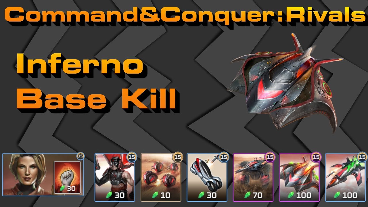 C&C Rivals: Inferno Base Kill!