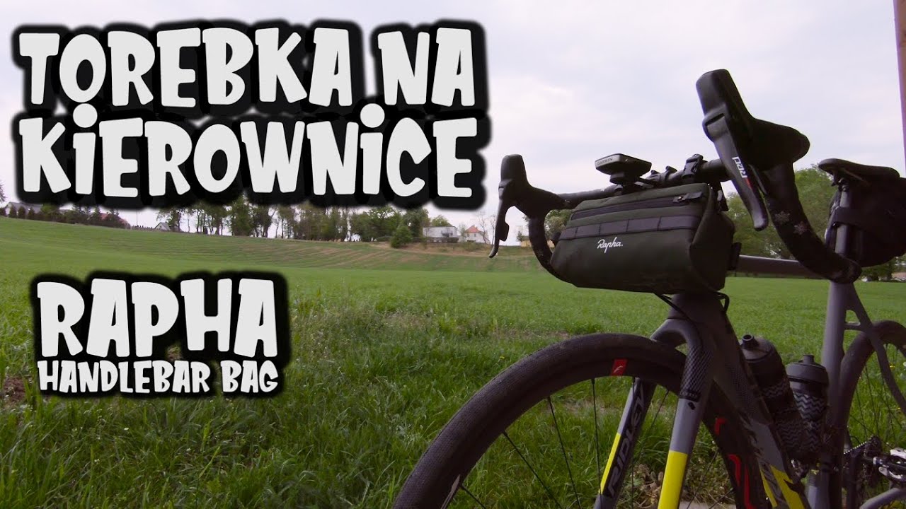 Torebka na KIEROWICĘ ? HIT czy KIT?  Rapha Handlebar Bag