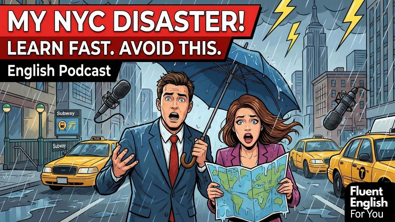 My NYC Disaster | Learn English the FAST Way! | English Podcast