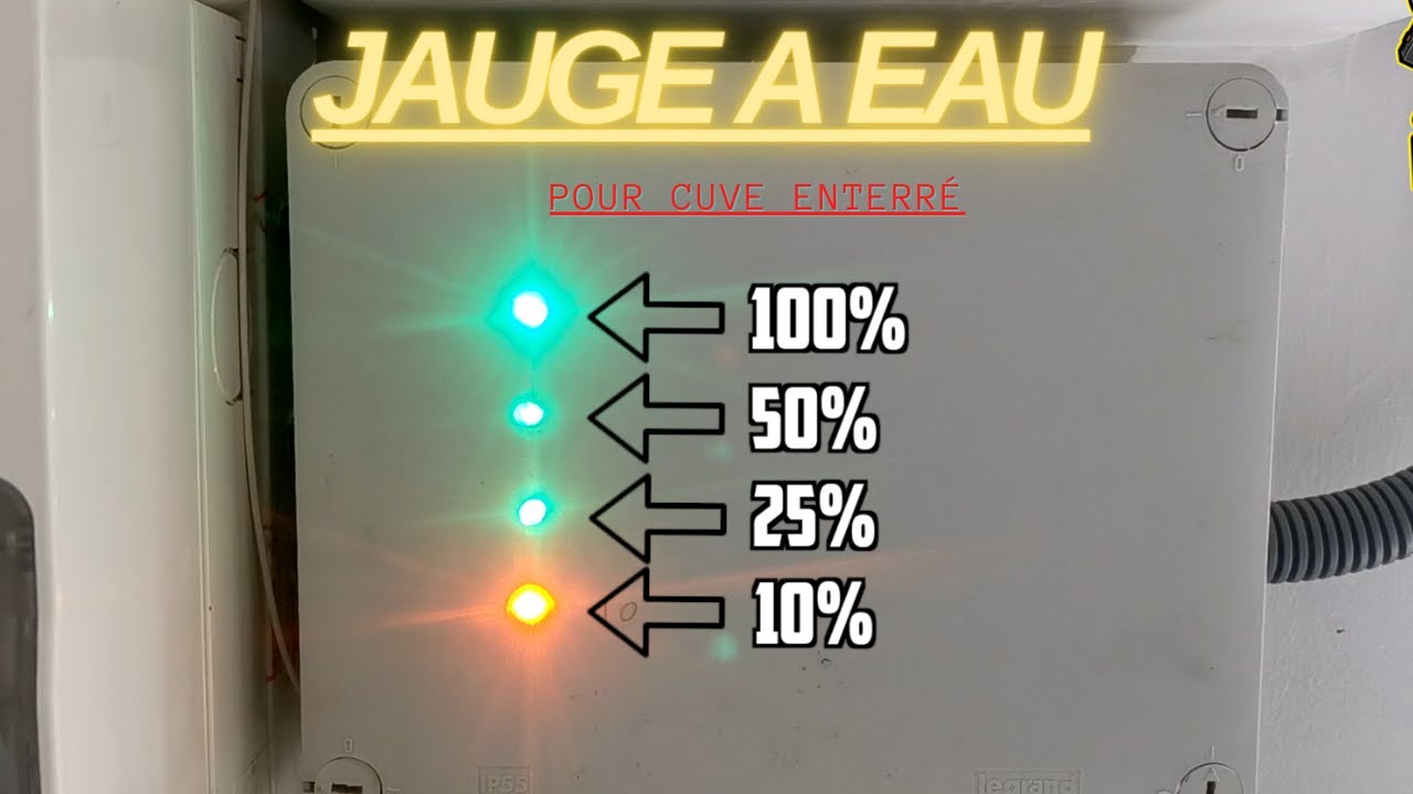 Jauge à Eau Pour Cuve Enterré