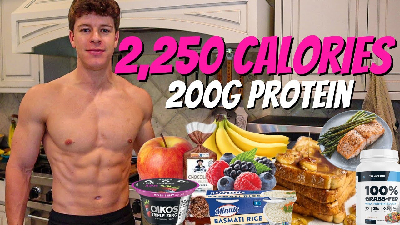 Full Day of Eating 2,250 | TASTY High Protein And Low Calorie Diet To Lose Fat