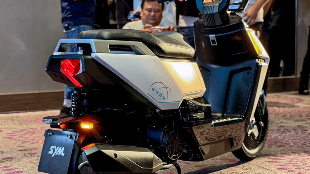 SYM ra mắt xe hybrid mới 