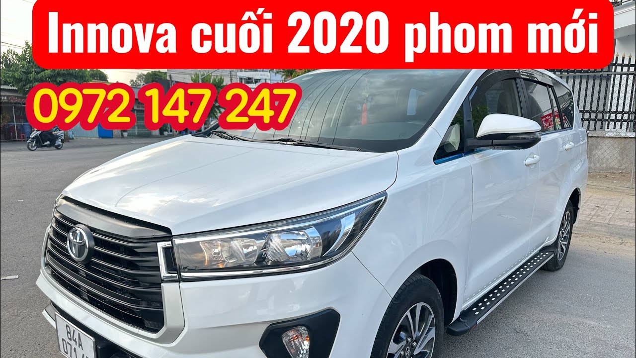 🛑3/2🛑 innova cuối 2020 lăn bánh 2021 phom mới . Xe cọp 🐅 chúa Sơn zin 95% , có bán nợ ko lãi 
