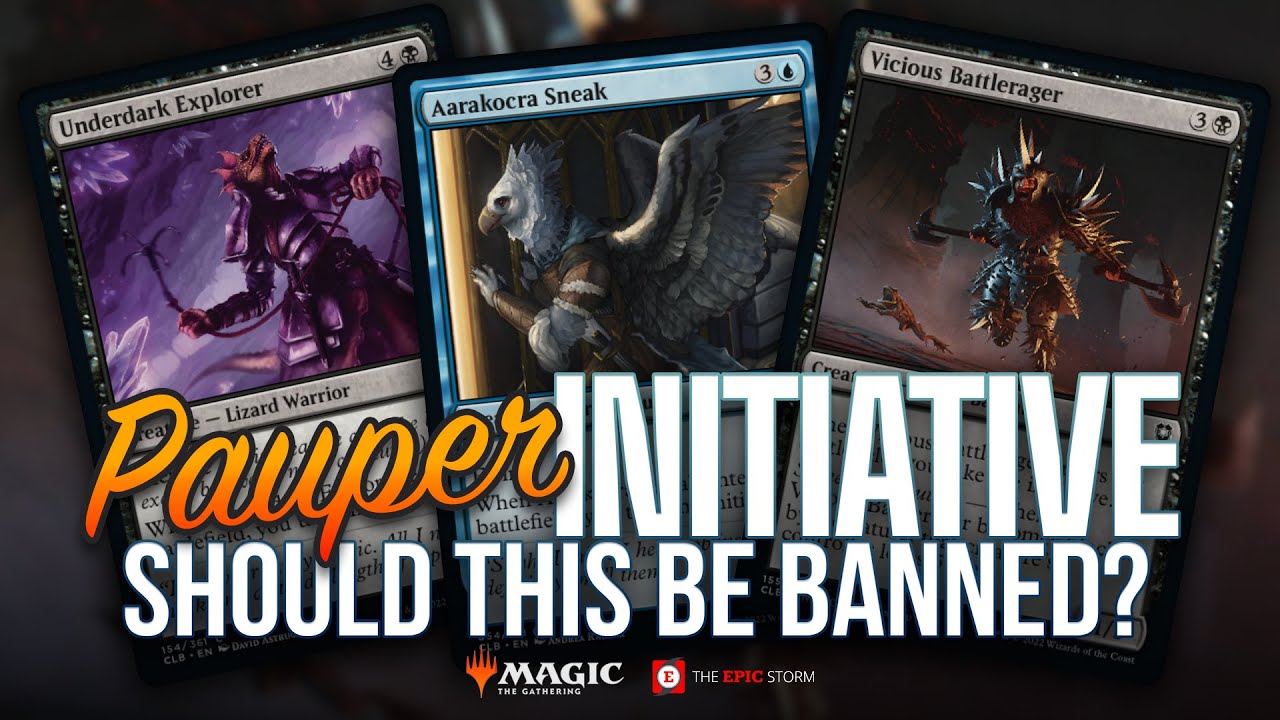 Should this Pauper deck be banned? Turbo Initiative | Battle for Baldur's Gate Magic: The Gathering