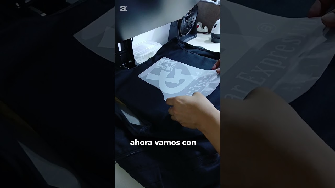 Personalizando con DTF Y VINIL TEXTIL