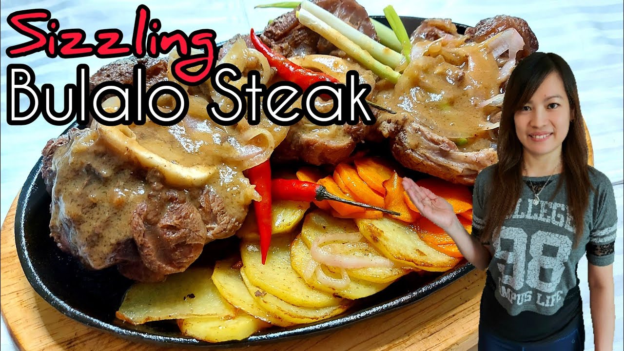 Sizzling Cabalen Bulalo Steak 🇵🇭 | Easy but Super Tasty and Mouth Watering Pinoy Recipe#nocopyright
