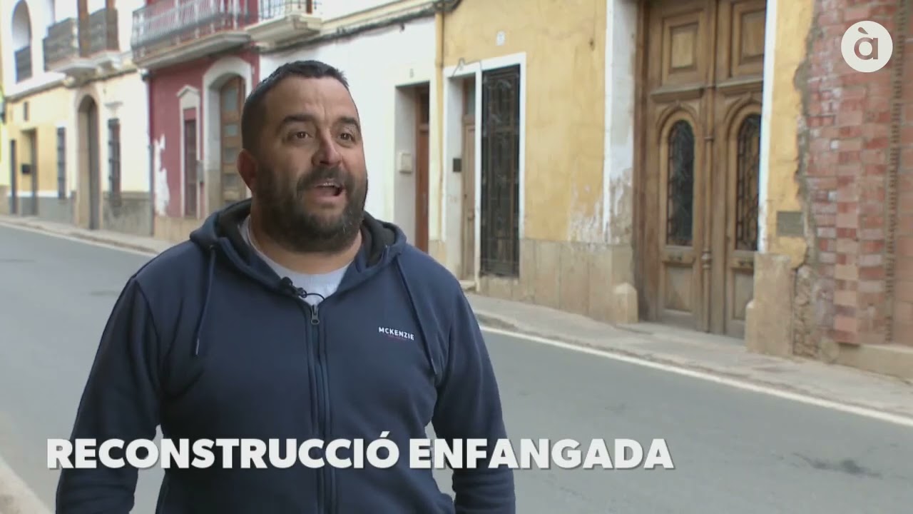 VÍDEO | La DANA sigue presente en Pedralba cuatro meses después