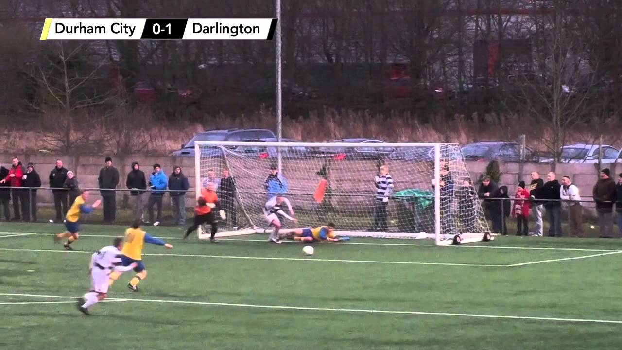 Durham City 0-4 Darlington - Northern League Division One - 2012/13