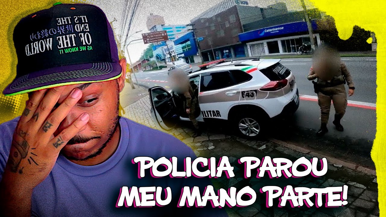 PARTE FOI PEGO PELA POLICIA FAZENDO GRAFFITI! - REACT @ParteGraff