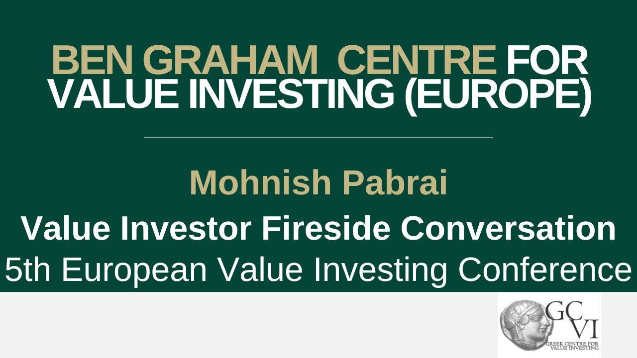5th European Value Investing Conference | Fireside Conversation with Mohnish Pabrai