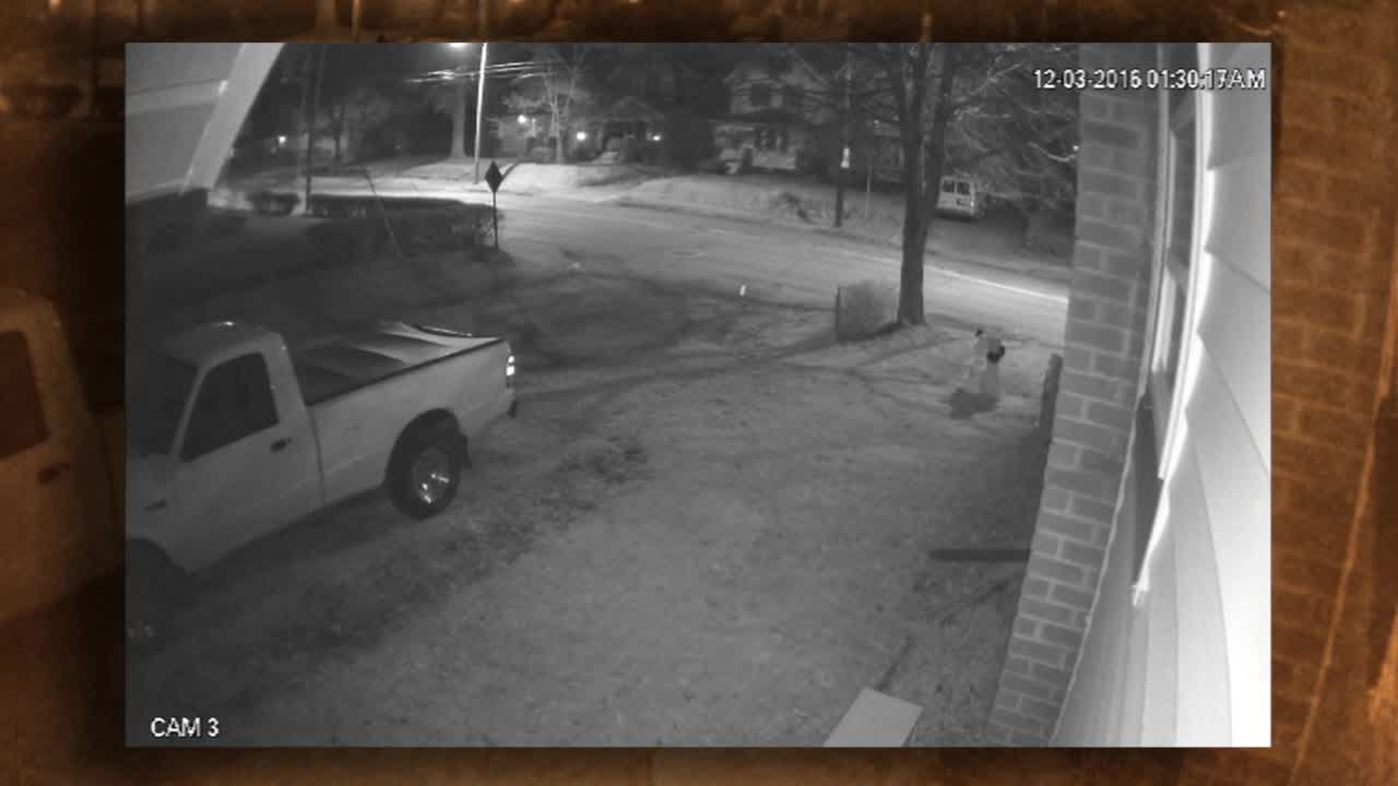 Surveillance video shows fatal beginning of fatal Akron house fire