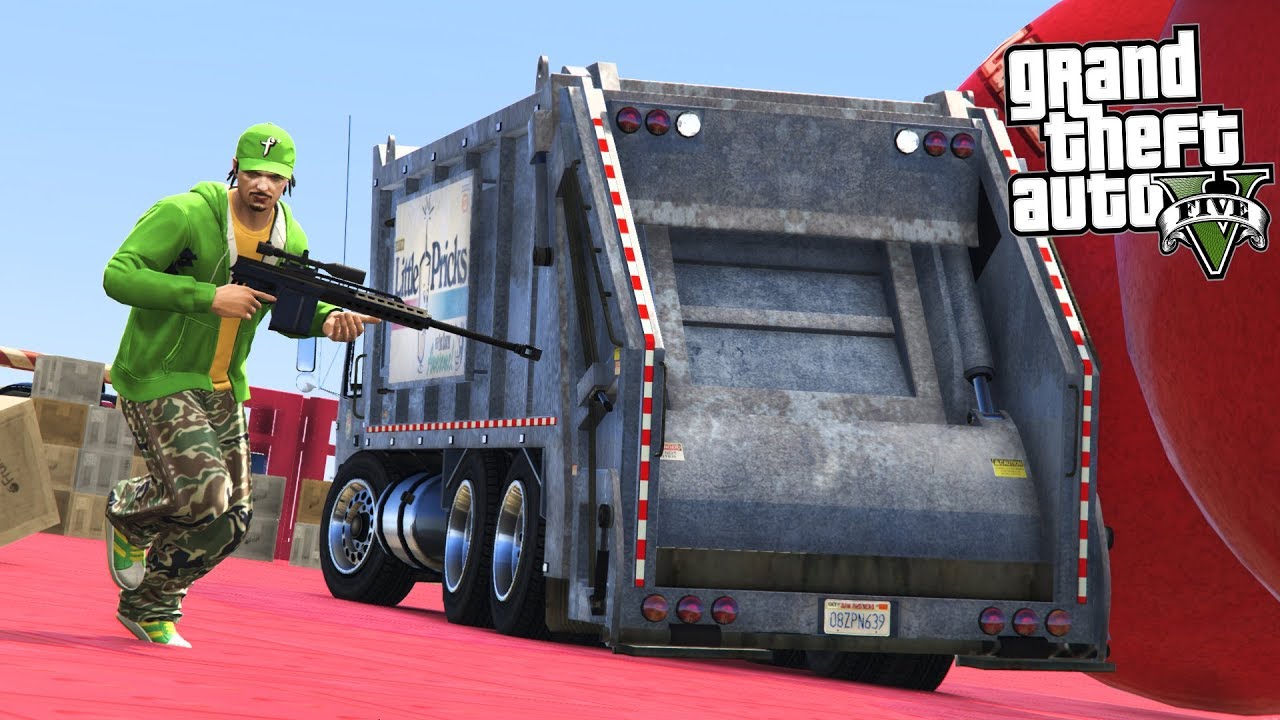 SNAJPERZY VS ŚMIECIARKI w GTA 5 Online Hogaty i EKIPA "DUŻE POJAZDY SĄ NAJLEPSZE!" 