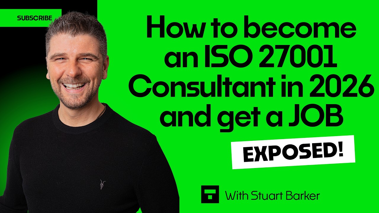 How to become an ISO 27001 Consultant in 2026 - and get a JOB!