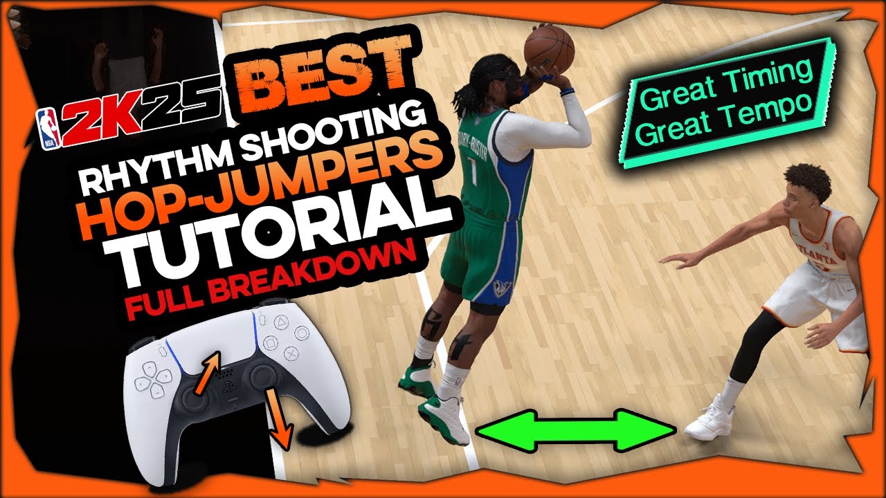 NBA 2K25 - WE BEEN USING RHYTHM SHOOTING WRONG! HOW TO RHYTHM SHOOT MOVING SHOTS! BEST HOP JUMPERS!!