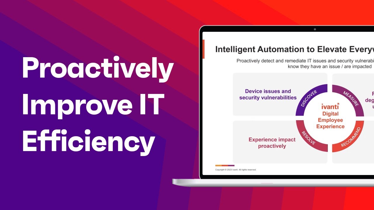 Proactively Detect & Remediate Device Performance Issues to Improve IT Efficiency & Productivity