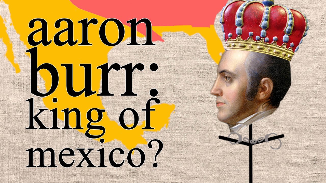 Why Aaron Burr was arrested in Alabama