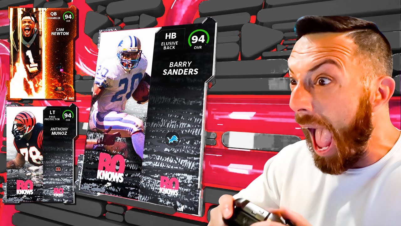 FREE 94 CAM NEWTON! Bo Knows Rerolls are HOT!