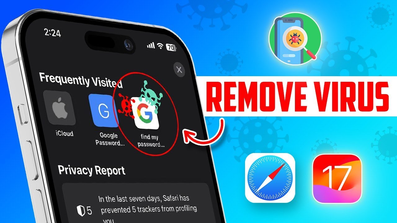 How to Remove Viruses from Safari Browser on iPhone | Delete Malware on Safari Browser