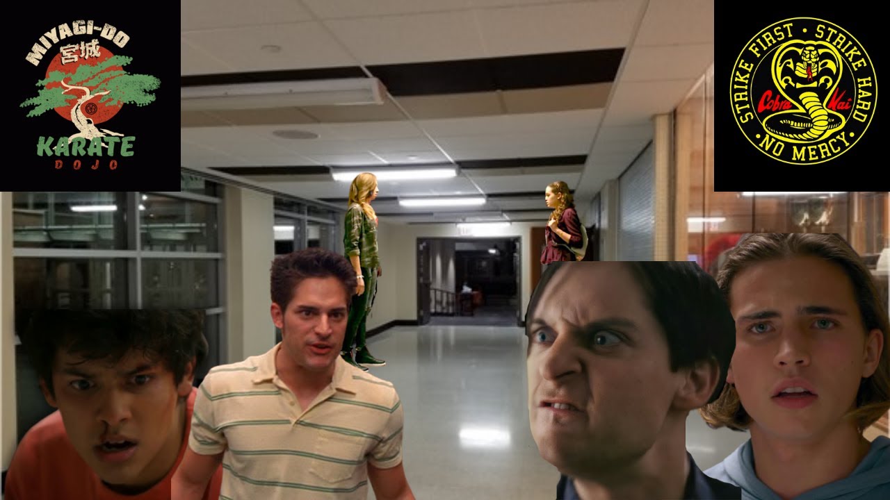 Bully Maguire fights with Cobra Kai