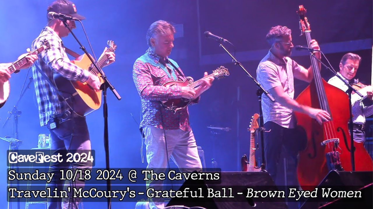 CaveFest 2024 - Travelin' McCourys - Brown Eyed Women at The Caverns in TN (Sunday 10.13.24)