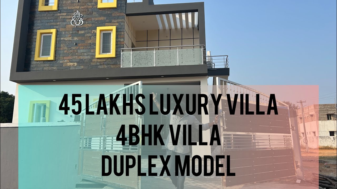 45 lakhs 4bhk budget villa || Luxury duplex villa || Full interior finished || Tamil explanation
