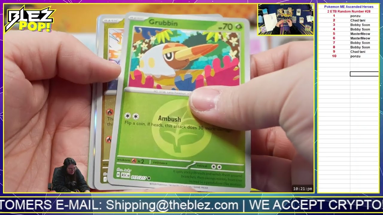 Pokemon Mega Evolution Ascended Heroes 2 ETB Break Random Number #28