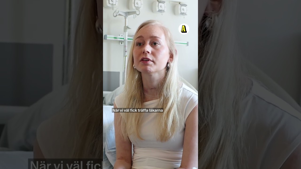 Fanny, 18, vaknade upp på sjukhuset – utan ben