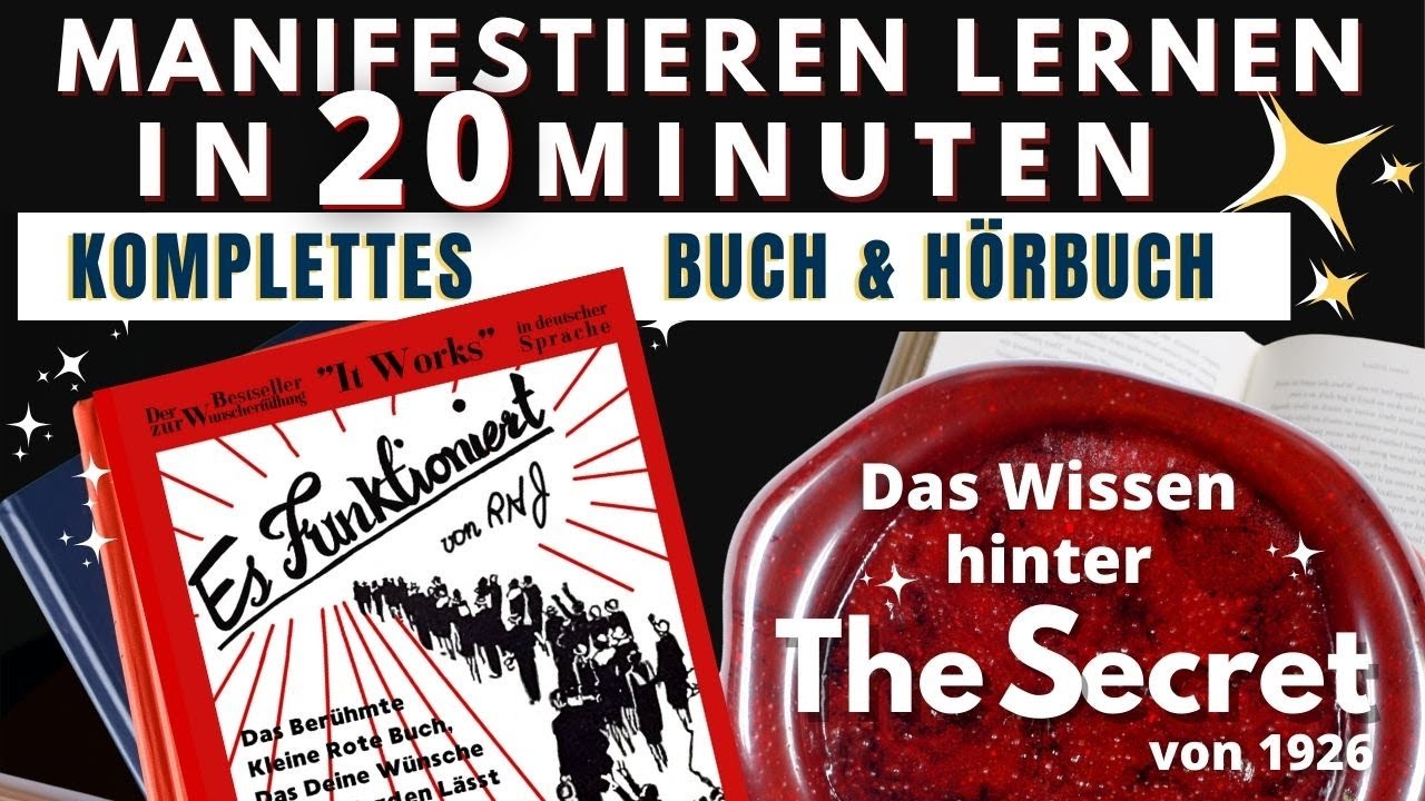 ES FUNKTIONIERT - RHJ ✨ Hörbuch 📖 The Secret Das Gesetz der Anziehung Deutsch - Manifestieren lernen