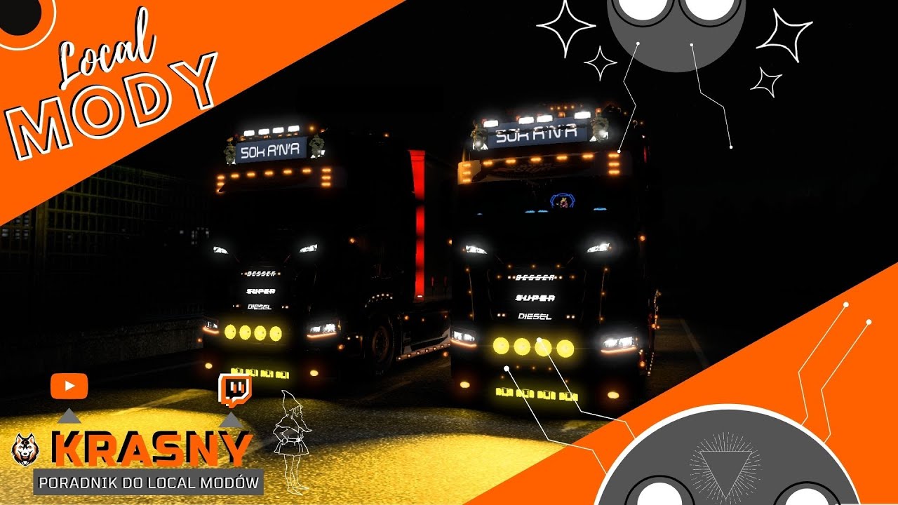 ETS 2 🚛 Poradnik jak wgrać Local Mody na #Multiplayer od #SCS i #TruckersMP
