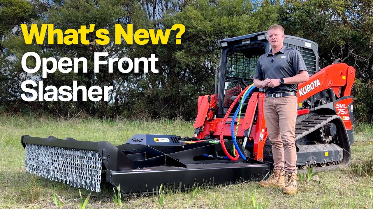 What's New with the Himac Open Front Slasher? Himac Attachments
