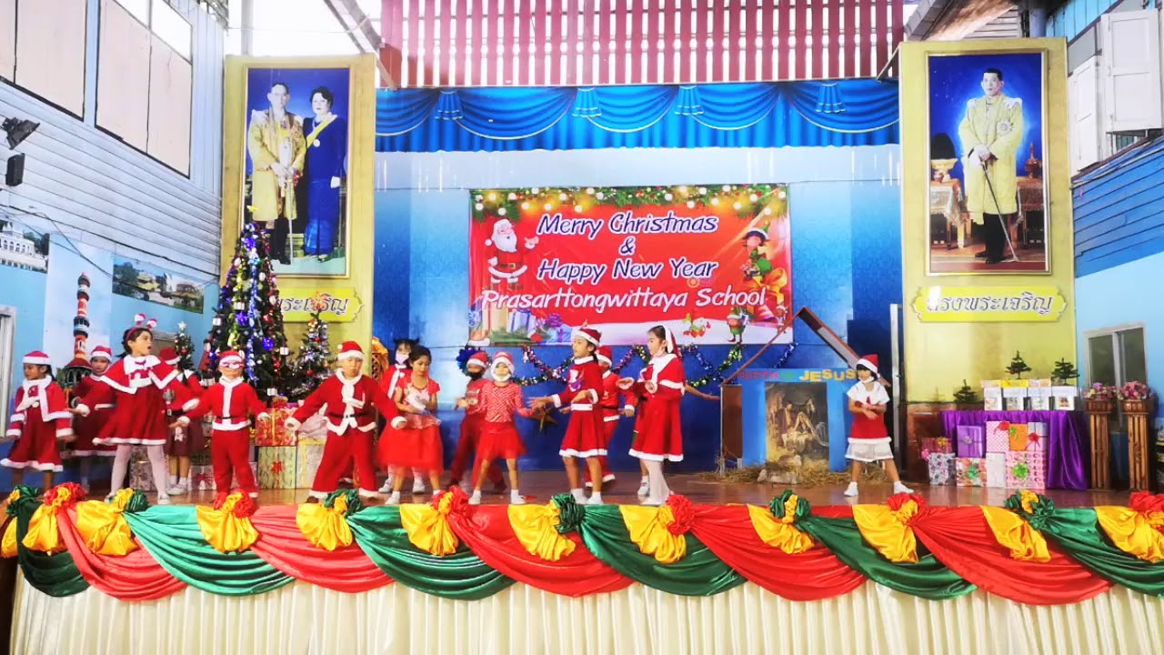 กิจกรรมวันคริสต์มาส การแสดงชั้นประถมศึกษาปีที่ 1