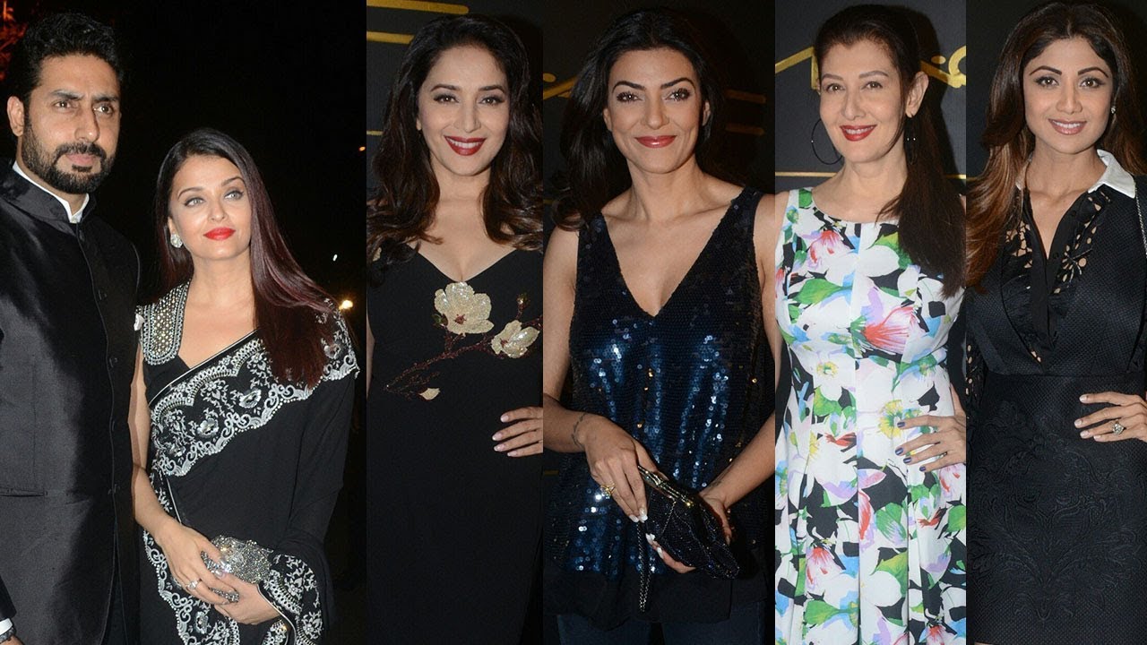 Mickey Contractor's MAC Party | Aishwarya Rai, Shilpa Shetty, Sushmita Sen, Madhuri Dixit