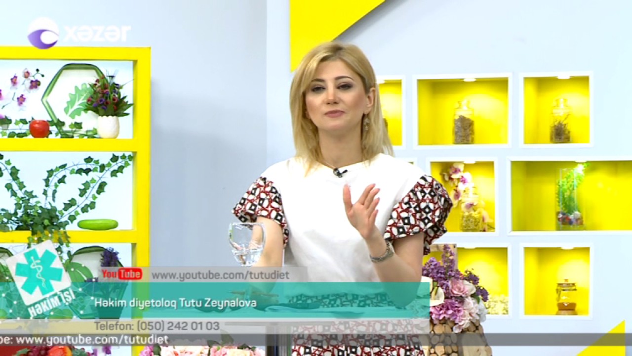 16 05 2017 Hekim ishi Hekim diyetoloq Tutu Zeynalova