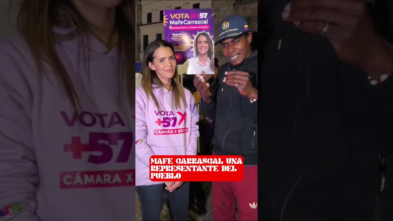 MAFE CARRASCAL UNA REPRESENTANTE DEL PUEBLO #colombia #politics #millionviews 