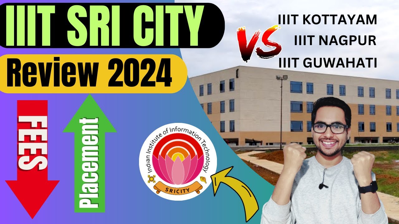 IIIT SRI CITY | Review 2024 |1 Crore Package✅|Placements, Fee structure, Campus Tour, Hostel, Cutoff