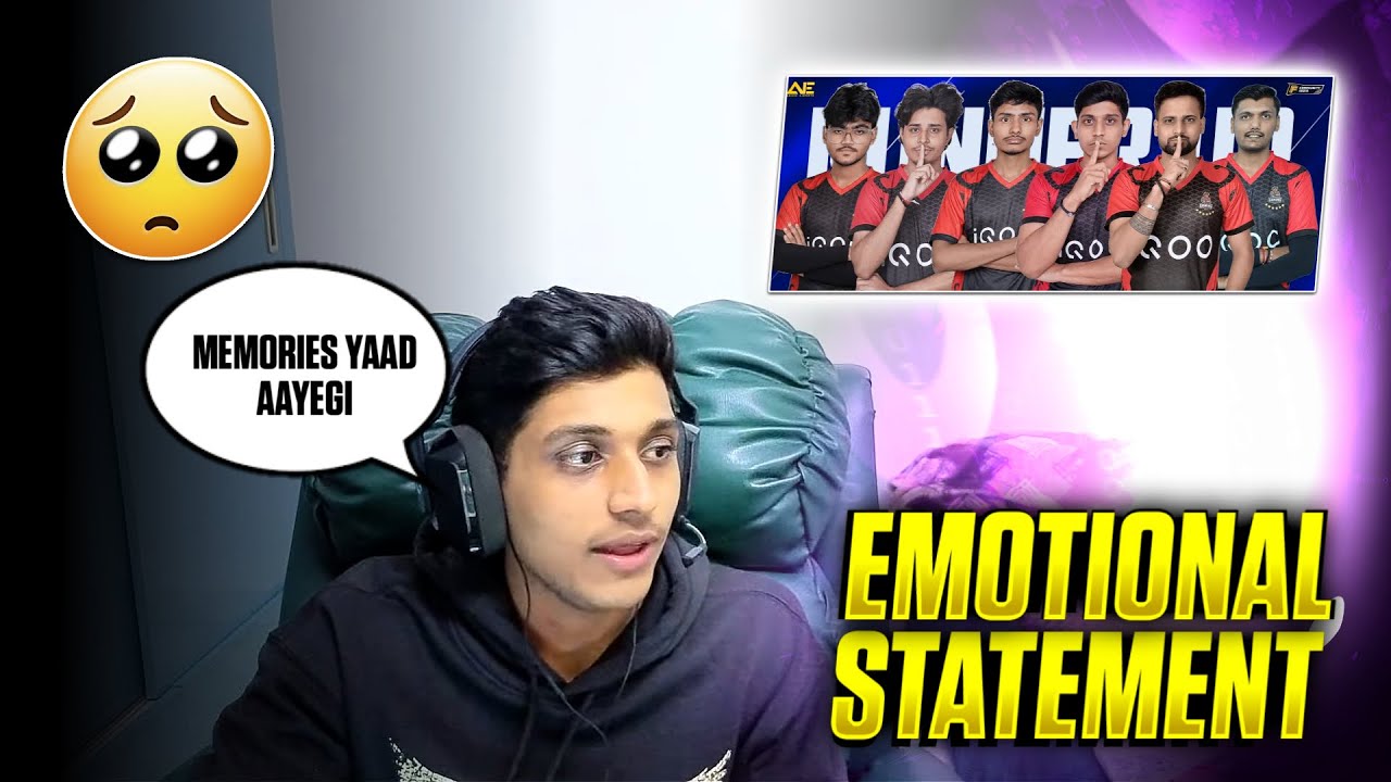 MAFIA EMOTIONAL STATEMENT ON TEAM | MEMORIES WITH TEAM | REACT ON AZTEC LEFT AFTER FFMIC |TG ESPORTS