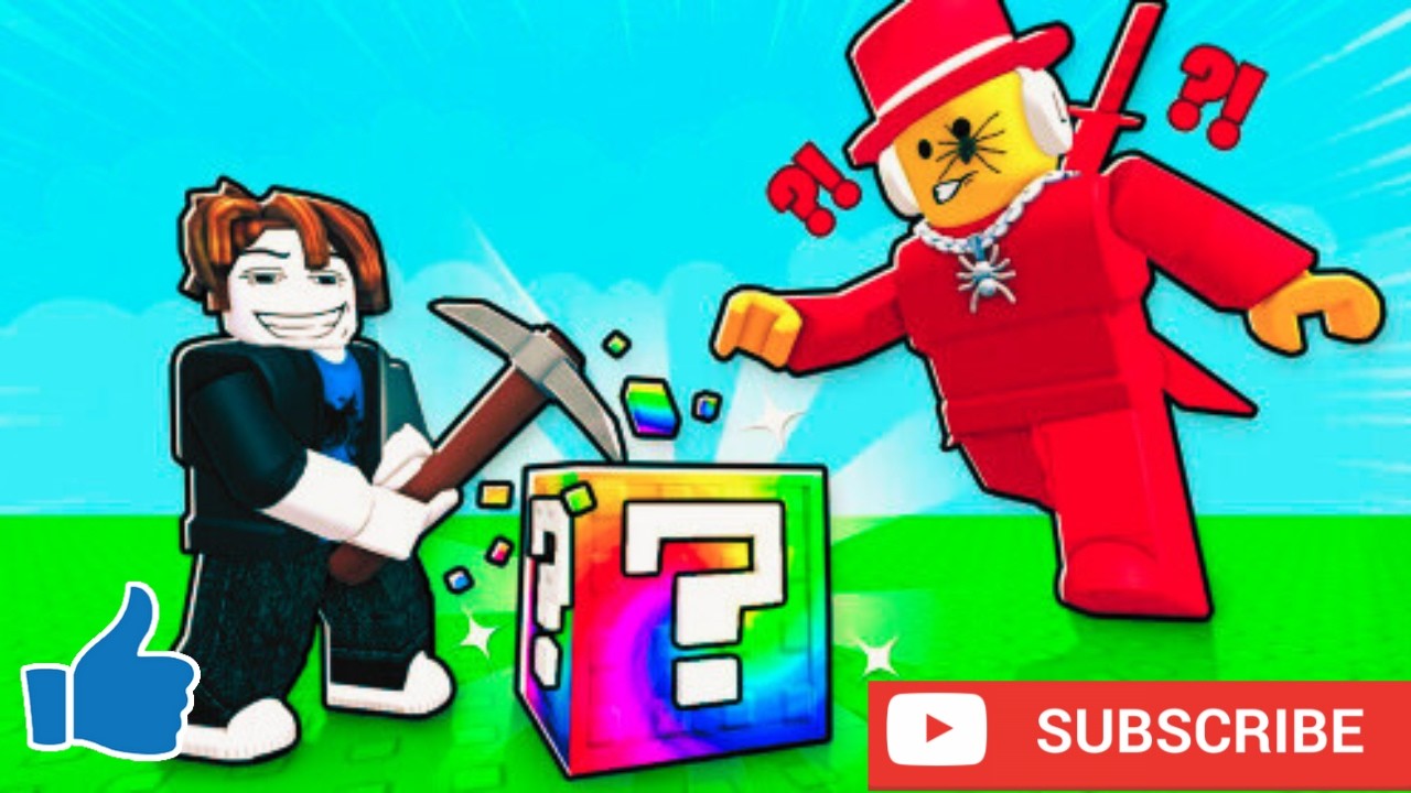 Roblox mais je dois ouvir des Lucky Block pour avoir des Brainrot