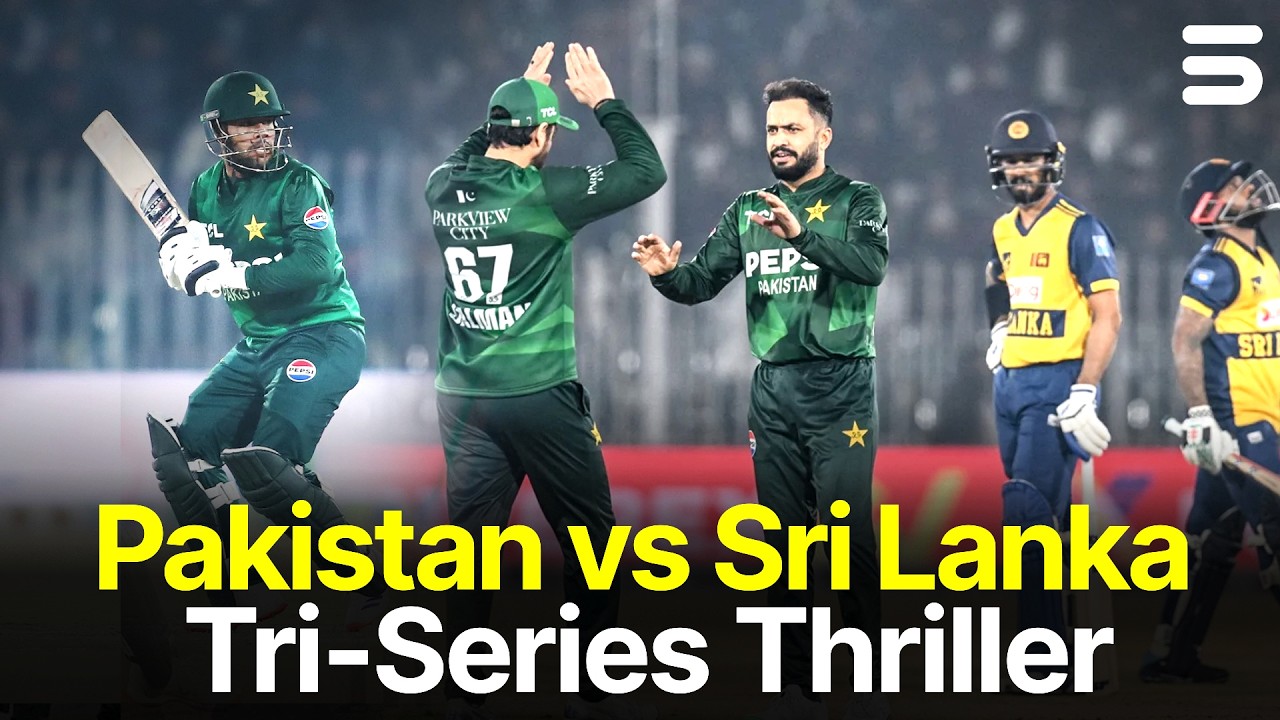 Pakistan Show No Mercy vs Sri Lanka in Tri-Series | PCB | M3O1J